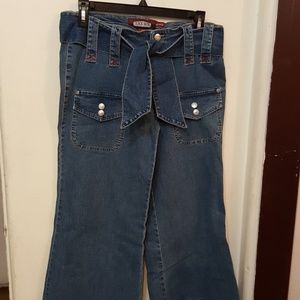 Juke Box  VTG stretched jeans made in Russia